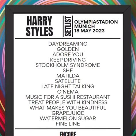 harry styles setlist 2023